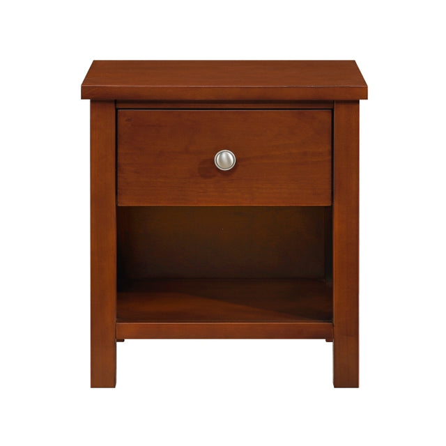 Rowe Gray 1-Drawer Nightstand