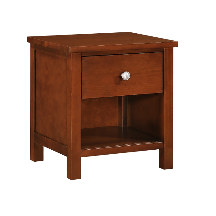 Rowe Brown 1-Drawer Nightstand