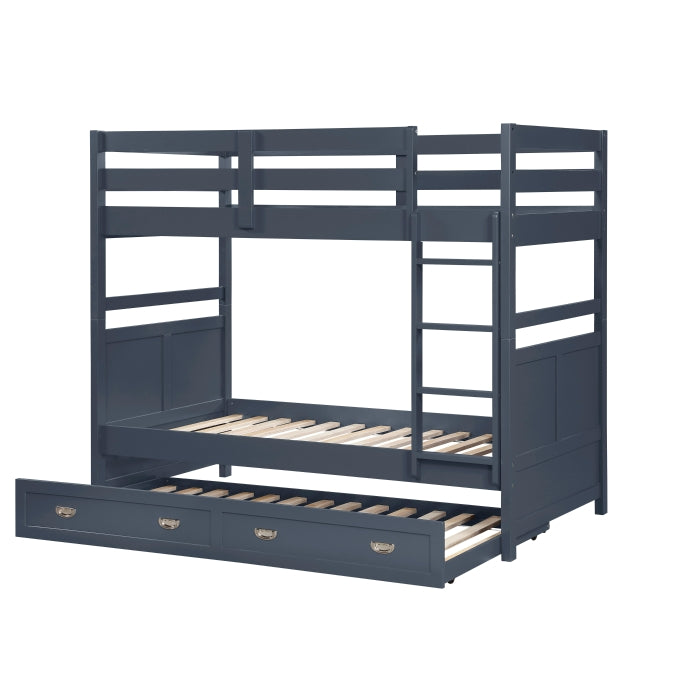 Sloane Blue Twin Bunk Bed