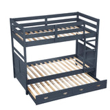 Sloane Blue Twin Bunk Bed