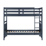 Sloane Blue Twin Bunk Bed