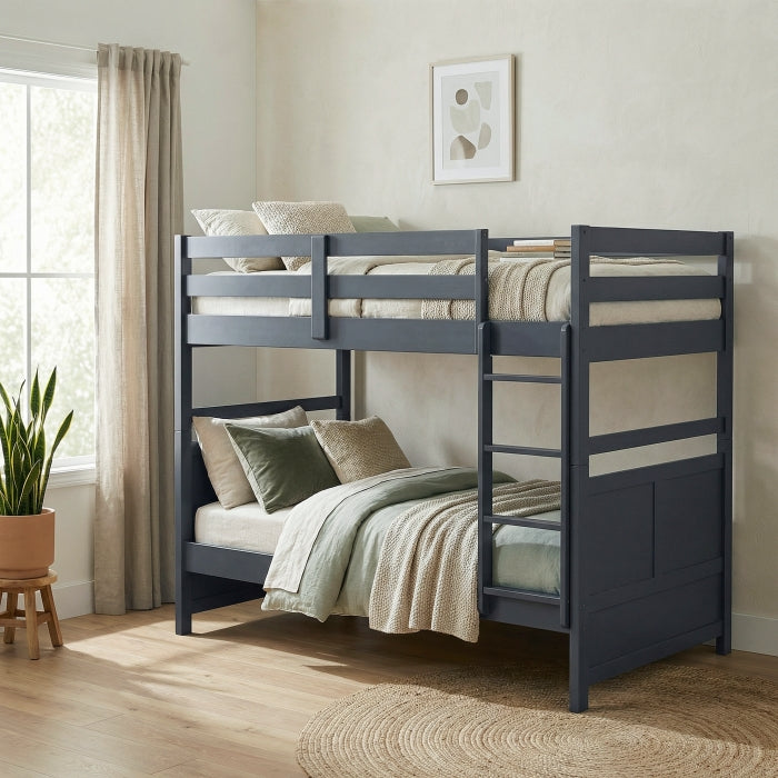 Sloane Blue Twin Bunk Bed