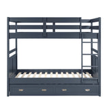 Sloane Blue Full Bunk Bed