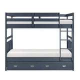 Sloane Blue Full Bunk Bed