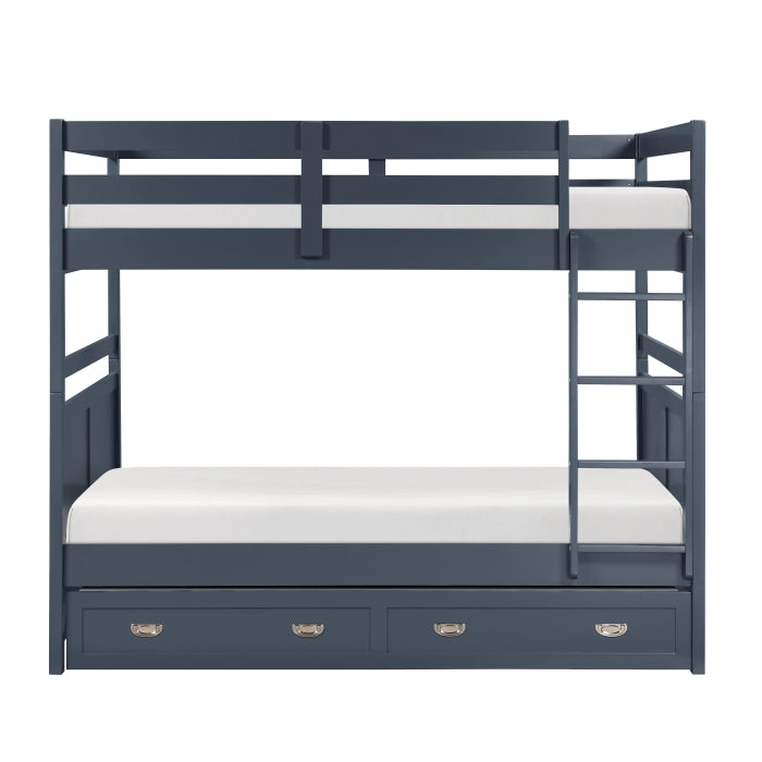 Sloane Blue Full Bunk Bed