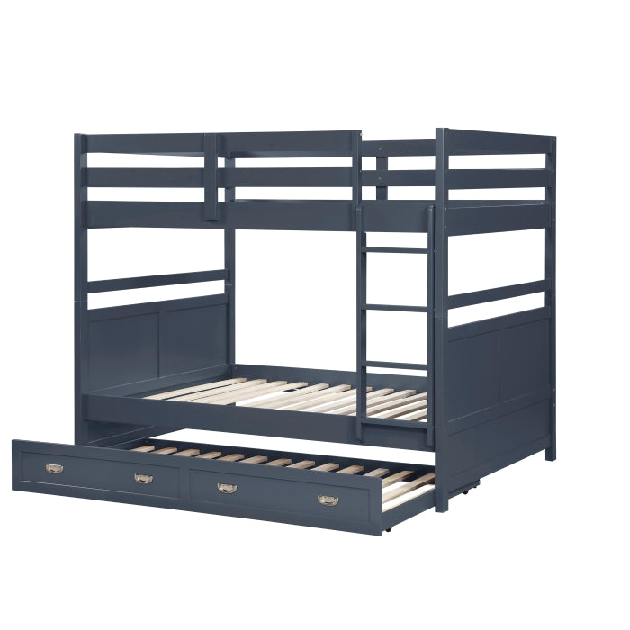 Sloane Blue Full Bunk Bed