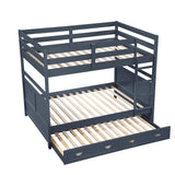 Sloane Blue Full Bunk Bed