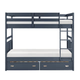 Sloane Blue Full Bunk Bed