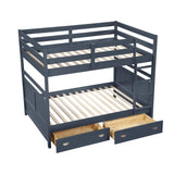Sloane Blue Full Bunk Bed