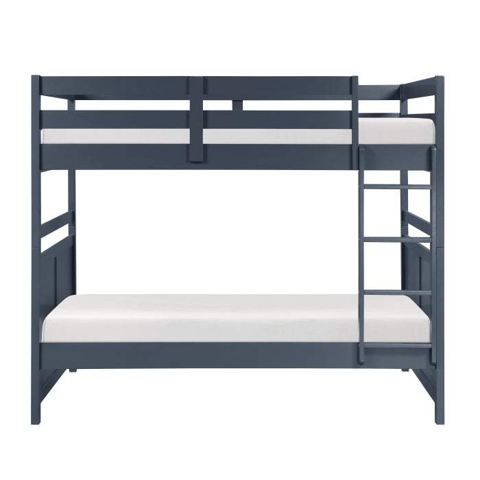 Sloane Blue Full Bunk Bed