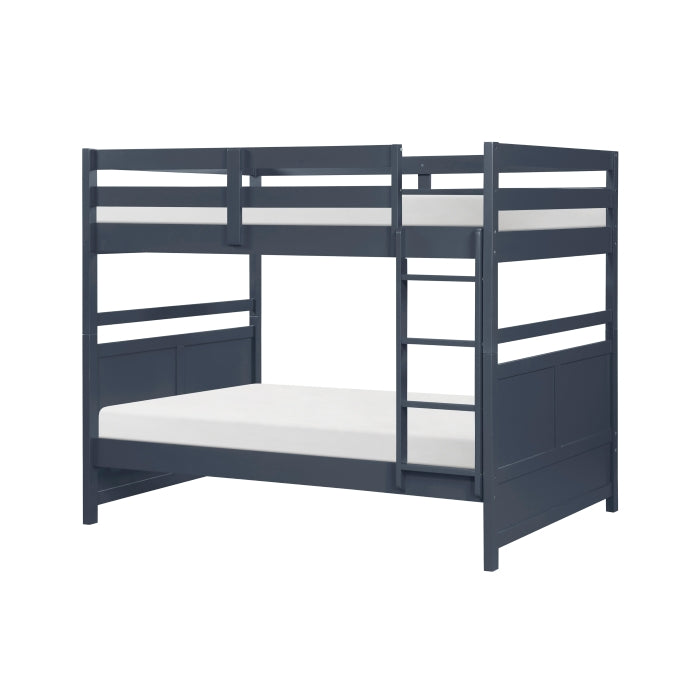 Sloane Blue Full/Full Bunk Bed