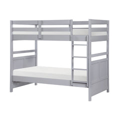 Sloane Gray Twin Bunk Bed