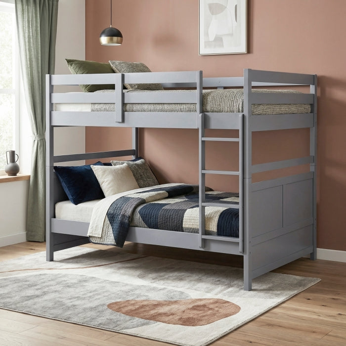 Sloane Gray Full Bunk Bed - Ornate Home