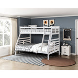 Darden Silver Twin/Full Bunk Bed