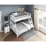 Darden Silver Twin/Full Bunk Bed