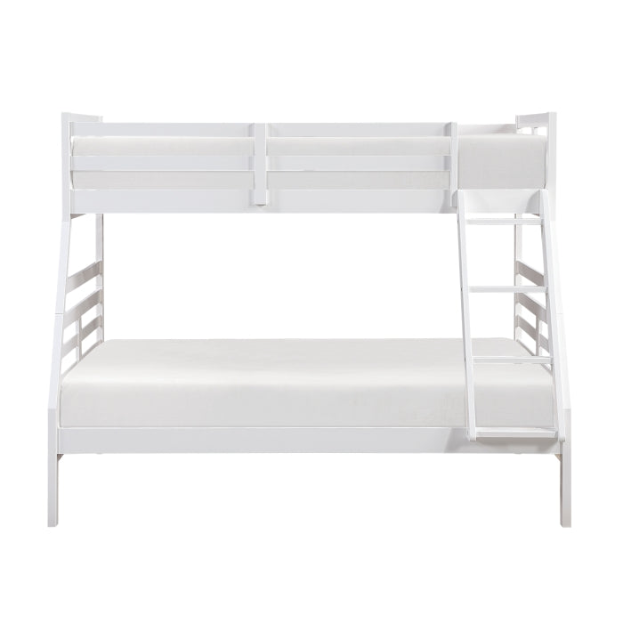 Darden Silver Twin/Full Bunk Bed