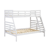 Darden Silver Twin/Full Bunk Bed