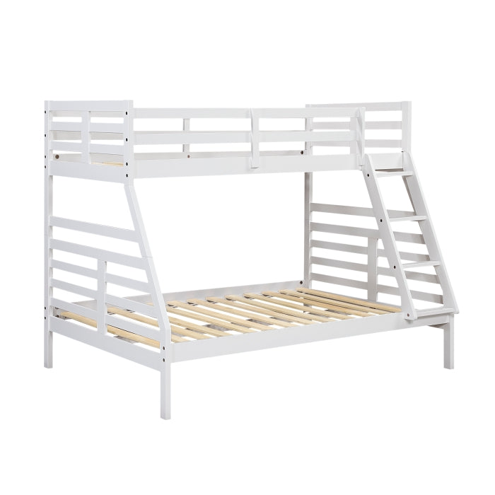 Darden Silver Twin/Full Bunk Bed
