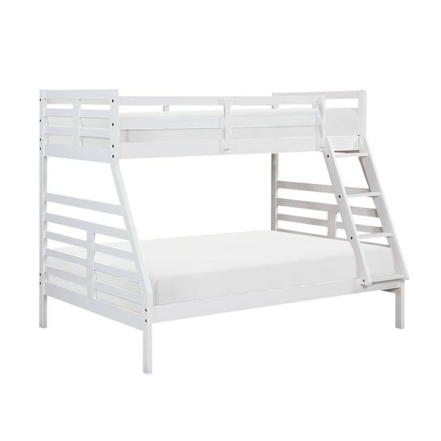 Darden Silver Twin/Full Bunk Bed