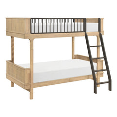 Spenser Brown Twin Bunk Bed
