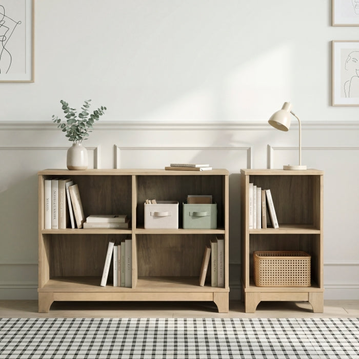 Liam Brown 2 Shelves Bookcase