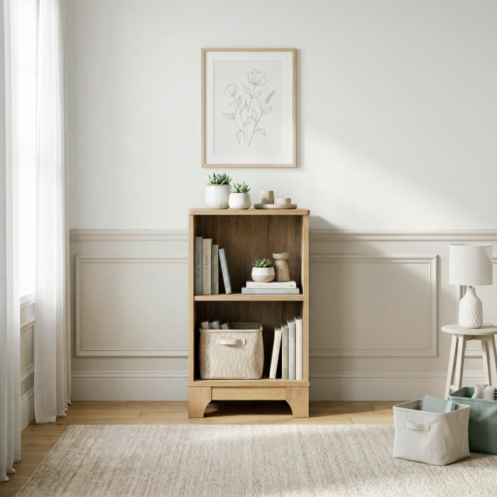 Liam Brown 2 Shelves Bookcase