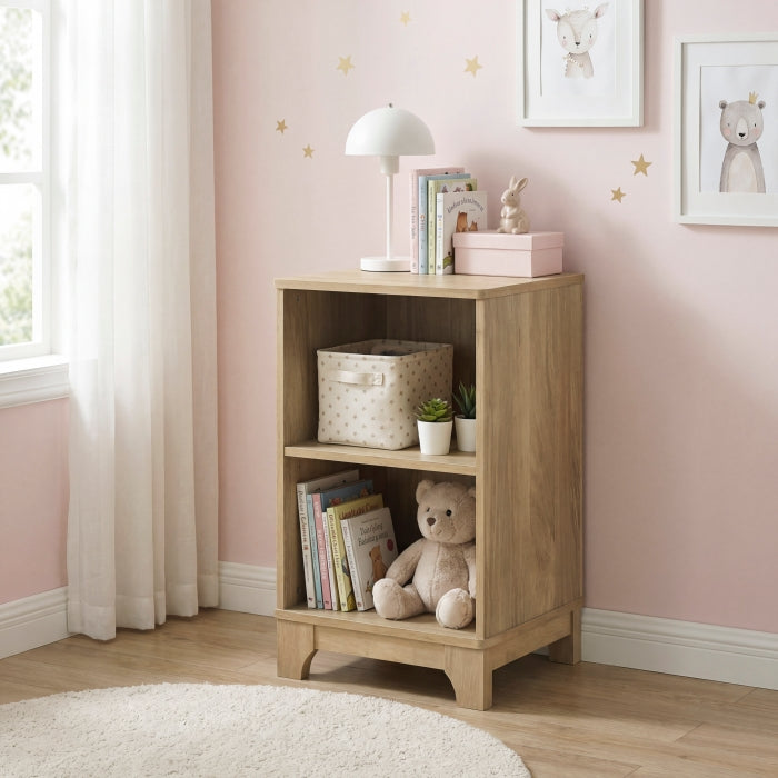 Liam Brown 2 Shelves Bookcase