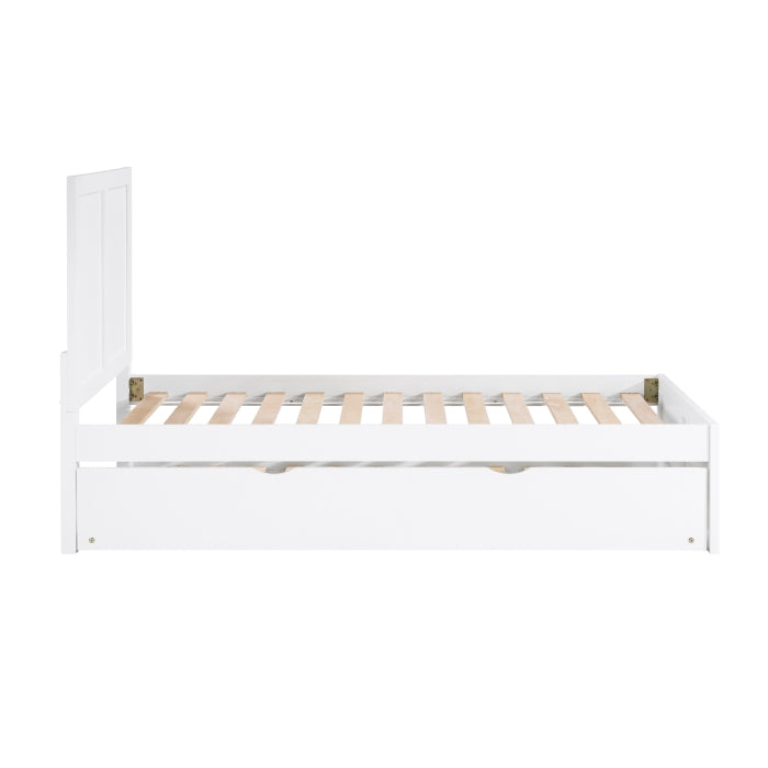 Galen White Twin Platform Bed