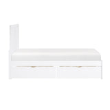 Galen White Twin Platform Bed