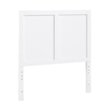 Galen White Twin Platform Bed