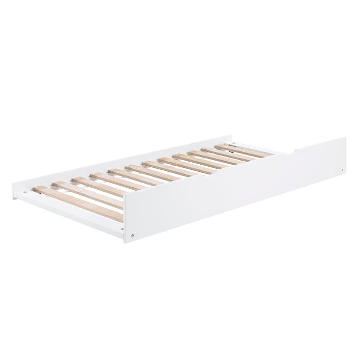 Galen White Twin Platform Bed