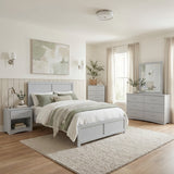 Orion Gray Full Platform Bed
