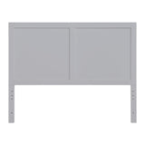 Orion Gray Full Platform Bed