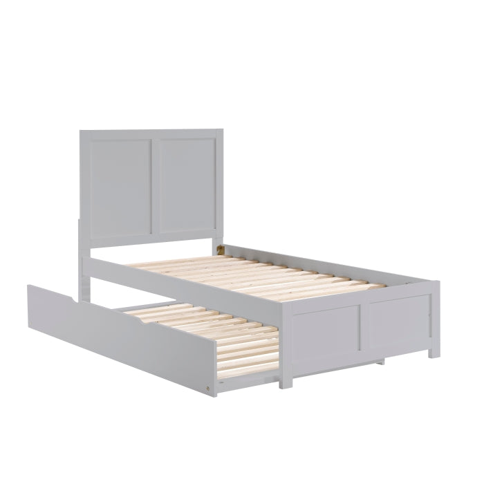 Orion Gray Twin Platform Bed