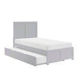 Orion Gray Twin Platform Bed