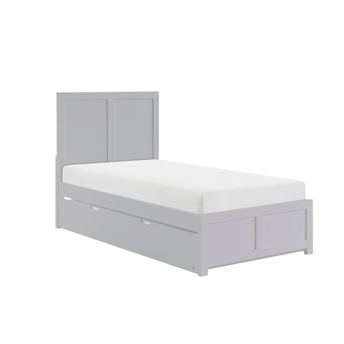 Orion Gray Twin Platform Bed
