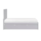 Orion Gray Twin Platform Bed