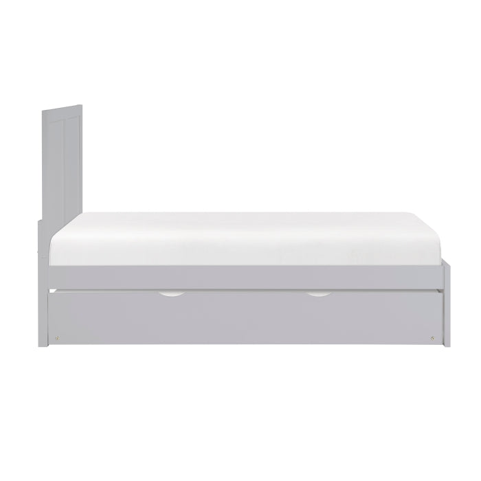 Orion Gray Twin Platform Bed