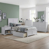 Orion Gray Twin Platform Bed