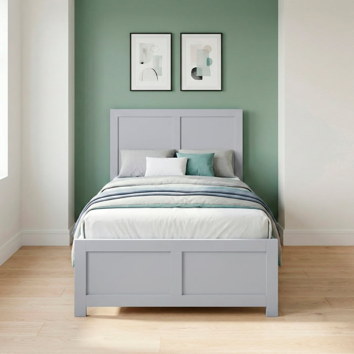 Orion Gray Twin Platform Bed