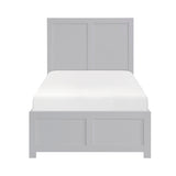 Orion Blue Twin Platform Bed