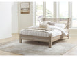 Hasbrick Tan Queen Slat Panel Bed - Ornate Home