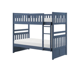 Nora Blue Twin Bunk Bed
