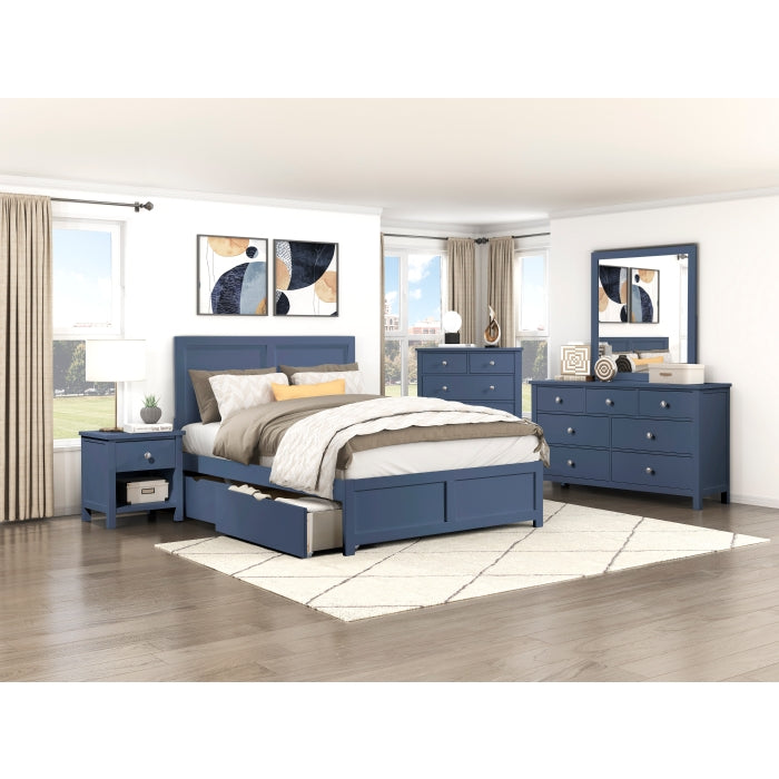 Nora Blue Storage Boxes