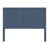 Nora Blue Full Platform Bed