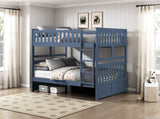 Nora Blue Full Bunk Bed
