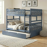 Nora Blue Full Bunk Bed
