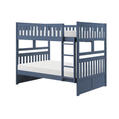 Nora Blue Full Bunk Bed