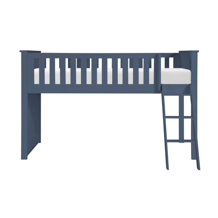 Nora Blue Low Loft Bunk
