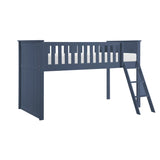 Nora Blue Low Loft Bunk